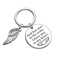 Wholesale Keychains Loss Of One Memorial Keychain Sympathy Gift Remembrance For Women Men Dog Cat Jewelry Pendant Keyring