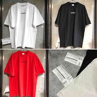 Wholesale Men s T Shirts Cleaning shirt classical design for men and women super quality embroidery short sleeve