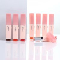 Wholesale Korean Fashion V Cutting Two Tone Bite Lipstick Tint Silky Moisturzing Nourishing Lipsticks Lip Cosmetic Gradient color