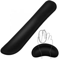 Wholesale Mouse Pads Wrist Rests Premium Memory Foam And Keyboard Pad For Rest Support