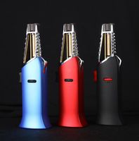 Wholesale XXL Butane Scorch torch jet Lighter Windproof Gas flame Giant Refillable Micro Culinary Lighters Styles For Kitchen BBQ barbecue Picnic Home Party