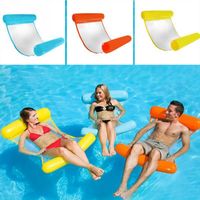 Wholesale Floating bed Swimming ring Cushion Decorative Pillow Water Hammock Recliner Inflatable Mattress Sea Pool Party Toy Lounge For leisure toys