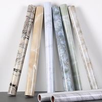 Wholesale Wallpapers Self Adhesive Wallpaper Granite Marble Oil proof For Kitchen Table Hearth Cabinet And Industrial Decor m