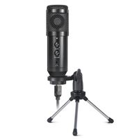 Wholesale Microphones Metal USB Condenser Recording Microphone For Laptop Windows Cardioid Studio Vocals Voice Over YouTube K669