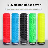 Wholesale Bike Handlebars Components Pair Grips Bicycle Eco TPR Anti skid Bar End Comfy Hand Feel Multi Color Options Durable MTB Cycling Rest