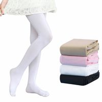 Wholesale Quality Girls Pantyhose Tights Kids Dance Socks Candy Color Children Velvet Elastic Legging Clothes Baby Ballet Stockings Y2