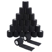 Wholesale Black Tattoo Grip Bandage Cover Wraps Tapes Nonwoven Breathable Self Adhesive Finger Wrist Protection Tattoo Accessories