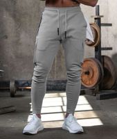 Wholesale Men s jogging pocket design sweat pants New cotton camouflage fitness multi pocket pants fashion training suit Y1114