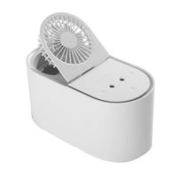 Wholesale Electric Fans In Portable Mini USB Fan Humidifier Ultrasonic Cool Mist With Personal For Home Office