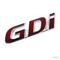 Wholesale Car Sticker GDi Logo Auto Badge Emblem Decals for Hyundai GDi IX25 IX35 I20 I30 Solaris Accent Sonata Tucson Creta Verna Styling