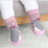 Wholesale Men s Socks Toddler Indoor Sock Shoes Baby Winter Thick Terry Cotton Girl With Rubber Soles Infant Animal Funny