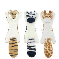 Wholesale Imitation animal shell toys Soft Stuffed Plush Dog Toys Training Outdoor Play Interactive Squeaky Dogs Toy Sounder Sounding Paper