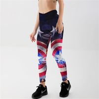 Wholesale Women s Pants Capris Qickitout Leggings Arrival Halloween Christmas Gift Geometric Stars Pattern Casual Spring And Autumn