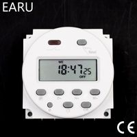 Wholesale Smart Home Control CN101A Timer Switch AC DC V V V V V V V Digital LCD Power Week Mini Programmable Time Relay A To A
