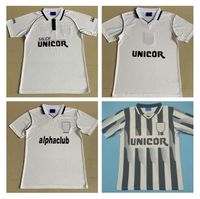Wholesale Santos retro soccer jerseys Vintage football shirts home away black white thai qualtiy Mens Adults