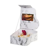Wholesale Gift Wrap Welcomed Anniversary Wedding Piano Shape Inch Video LCD Screen Display Boxes