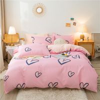 Wholesale Bedding Sets Double Pink Twin Queen Size Luxury Satin Comforter King Bedspreads Duvet Single Kawaii Set Article Classic