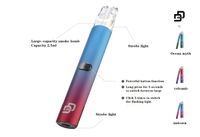 Wholesale DD Dark Knight S Electronic Cigarette kit Removable cartridge ml mAH battery rechargeable with LED cool flashing light factory Outlet