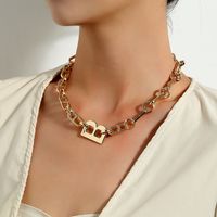 Wholesale Personality Exaggerated Letter B Necklace Gold Silver Fashion Necklace Collares Jewelry Luxury Designer Clavicle Chain Choker Necklace