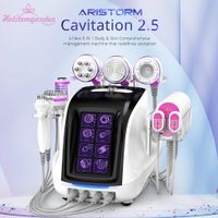 Wholesale 9 In in1 Ultrasonic Cavitation Unoisetion Vacuum RF Body Slimming Skin Lifting Beauty Machine Aristorm in1 Fat For Cellulite