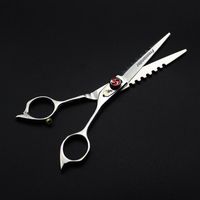 Wholesale Hair Scissors quot quot hairdressing Inch Personality Screw Thinning Stainless Steel Type Model Number Handle Material