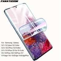 Wholesale Full Cover Screen Protector Hydrogel Film For Samsung Galaxy S20 S21 Plus G Ultra FE LCD Proteictve Guard