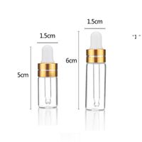 Wholesale 1ml ml ml ml Amber Glass Dropper Bottle Essential Oil Display Vials Small Serum Perfume Brown Sample Test Bottle RRE10808