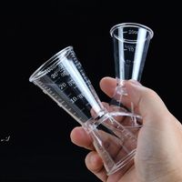 Wholesale Cocktail Measure Cup Kitchen Home Bar Party Tool Scale Cup Beverage Alcohol Measuring Cup Kitchen Gadget RRB11384