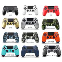 Wholesale Bluetooth Controller for PS4 Vibration Joystick Gamepad Game Controller for Ps4 Play Station With Retail Box DHL price