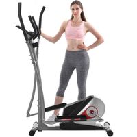 Wholesale Elliptical Machine Trainer Indoor Cycling Bikes Magnetic Smooth Quiet Driven with LCD Monitor USA Stock Home Use a18 a43