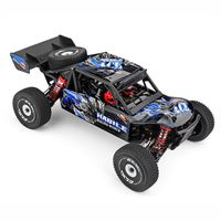 Wholesale Upgrade Wltoys Km h High Speed RC Car Scale G WD Metal Chassis Electric Formula Hydraulic Shock Absober DHL297W