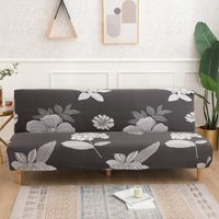 Wholesale Chair Covers Seater Elastic Printed Universal Armless Sofa Bed Cover Folding All inclusive Seat Slipcover Stretch Couch Protector
