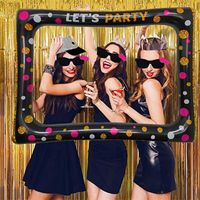 Wholesale Inflatable Frame Photo Booth Props Selfie Picture Frame Party Supplies For Birthday Bridal Baby Shower Wedding Carnival Y0916