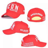 Wholesale Dsq letter cap Four Seasons Baseball Hat Couple Hat Truck Driver Hat in Europe and America