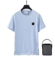 Wholesale Summer couple leisure time Polo shirt cotton Mens T Shirts Loose simple printed logo letter crew neck short sleeves Outdoor Sport Plus Size M XL Black Blue More colors