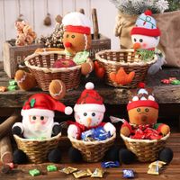 Wholesale Party Supplies Christmas decorations xmax fruit basket Children s large and small gift box candy baskets