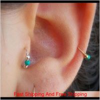 Wholesale Alloy Nose Ring Nostril Lip Nose Nipple Ear Hoop Ring Body Earring Body Piercing Jewelry Wzxd9 M604U