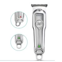 Wholesale VGR V Hair Clipper Electric USB Charging Stainless Steel Blade Multiple Limit Combs
