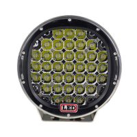 Wholesale 185w Headlight Universal Inch Round LED Flood Driving Work Light for ATV x4 Boat Off Road Vehicle