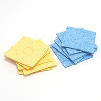 Wholesale Cleaning Cloths Pieces batch Sponge High Temperature Heat Stable Thick Replacement Welding Accessories Soldering Iron
