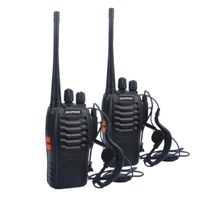 Wholesale Walkie Talkie Baofeng Takie BF S UHF MHz Ham Amateur Radio s VOX With Earpiece