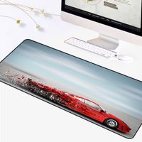 Wholesale Mouse Pads Wrist Rests The Latest Cool Sports Car Large Pad Office Game Accessories Non Slip PC Laptop Rubber Mousepad XXL Free Delivery D
