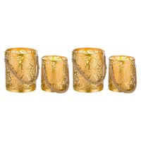Wholesale Candle Holders Pillar Gold For Tea Light Decorative Hanging Lantern Garden Wedding Home Decor