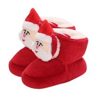 Wholesale First Walkers Baby Winter Boots Infant Toddler Born Cute Cartoon Shoes Girls Boys Super Keep Warm Snowfield Booties Christmas