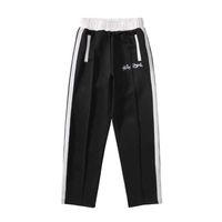 Wholesale PA Side Black and White Striped Ghost Men s Women s Pants Campus Casual Sports