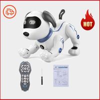 Wholesale LE NENG TOYS K16A Electronic Animal Pets RC Robot Dog Dance Voice Control Touch sense Programmable Music Song Pet Toy Kid Gift