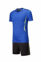 Wholesale shion Team blank Jerseys Sets custom Training Soccer Wears Short sleeve Running With Shorts