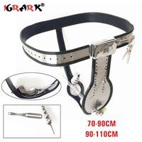 Wholesale NXYCockrings Adjustable Male Chastity Belt Cock Cage Penis Rings Removable Anal Beads Butt Plug Adult Sex Toys for Men BDSM Bondage Equipment