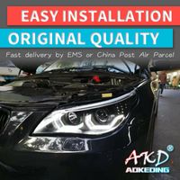 Wholesale Other Lighting System Car Styling For E60 Headlights i i Headlight LED Dual Projector Xenon Replacement