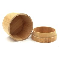 Wholesale Natural Bamboo Box For Watches Jewelry Wooden Boxs Men Wristwatch Holder Collection Display Storage Case Gift NHD11587